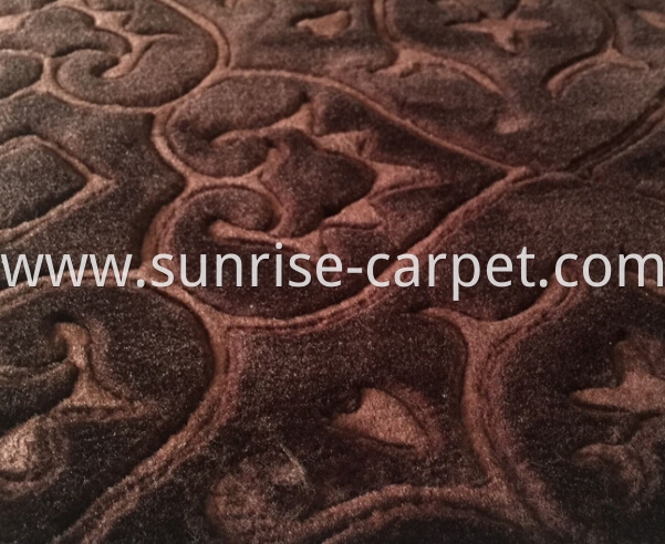 macro figure embossing carpet